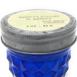 PADDYWAX Mistletoe & Mint Candle 3 oz Royal Blue